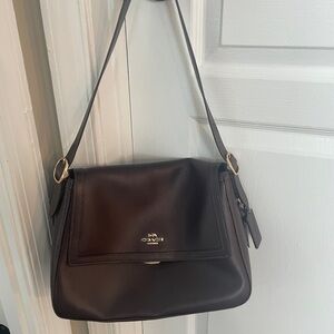 Coach Etta Flap Bag Espresso